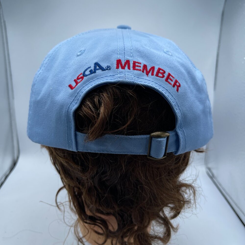 🏌️‍♂️ 2019 U.S. Open Pebble Beach Golf Hat - Light Blue - USGA Member Exclusive - Picture 4 of 7